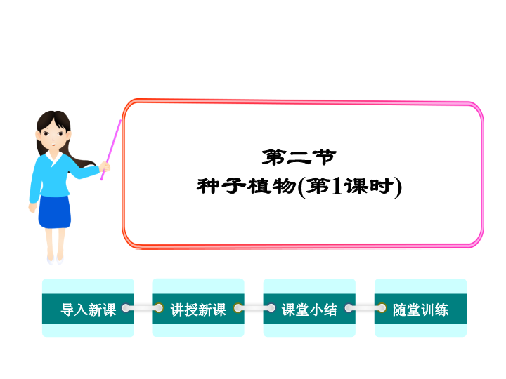 【人教版】2018年七年级生物上册：3.1.2.1种子植物ppt课件