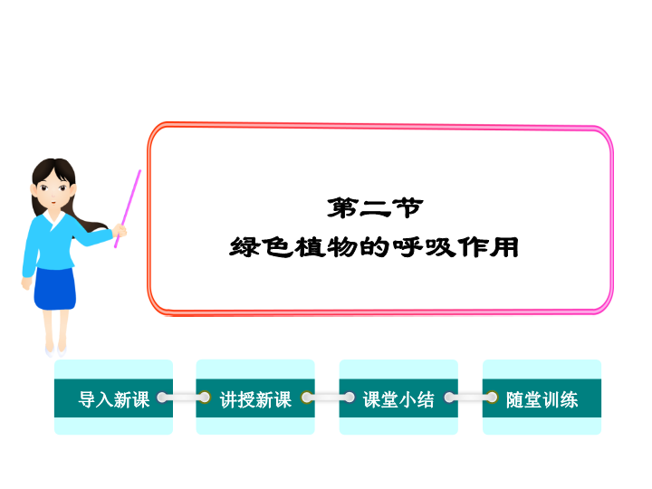 【人教版】2018年七年级生物上册：3.5.2绿色植物的呼吸作用ppt课件