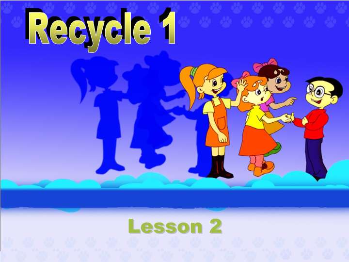 【人教pep版】五年级上册英语：Recycle1 第二课时（ppt课件）