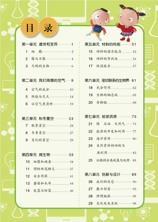 2021新青岛版五年级上册《科学》电子课本教材（五四制）.pdf