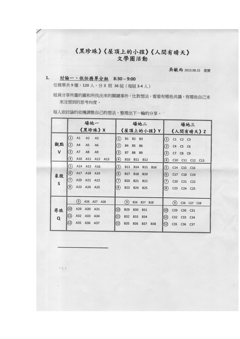 群文阅读 种子教师研训群书分享任务书.doc