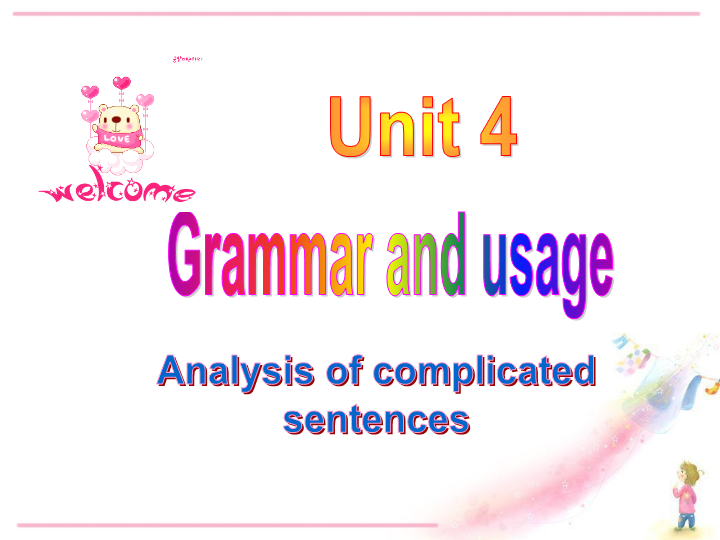 牛津译林版英语选修9《Unit4 Grammar and usage》课件