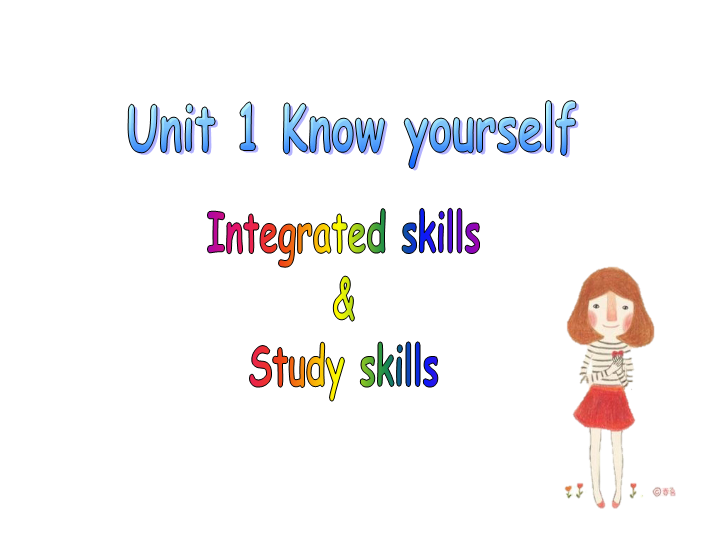 牛津译林版9A Unit 1 Integrated skills & Study skills课件