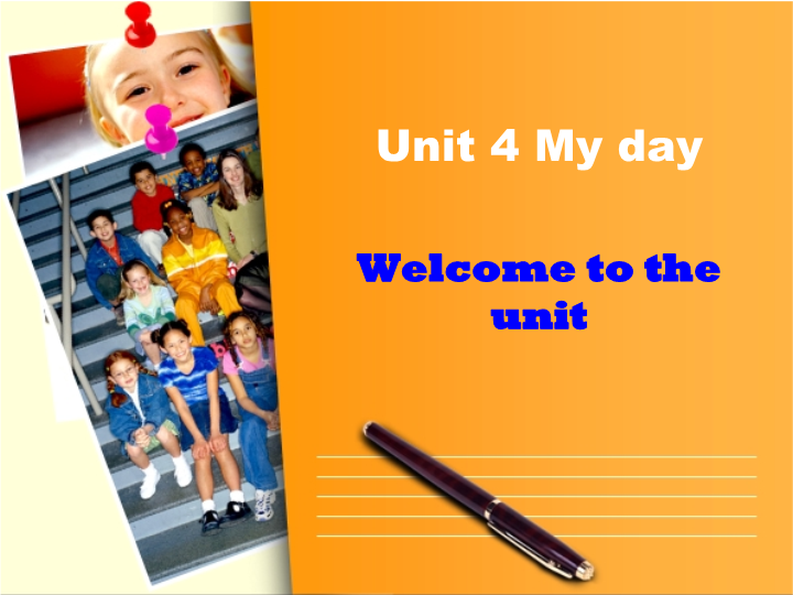 牛津译林版七年级英语上册Unit4 My day Welcome to the unit课件(共39张PPT)