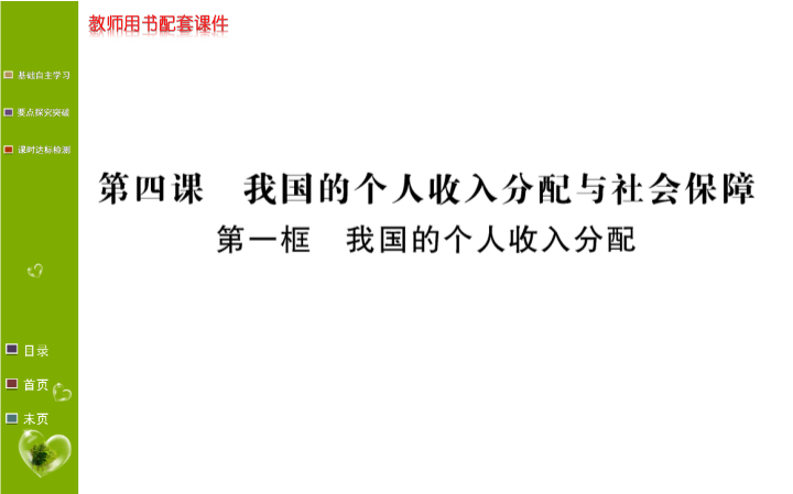 第四课 第一框 我国的个人收入分配 ppt课件-【新教材】高中政治统编版（部编版）必修2.ppt