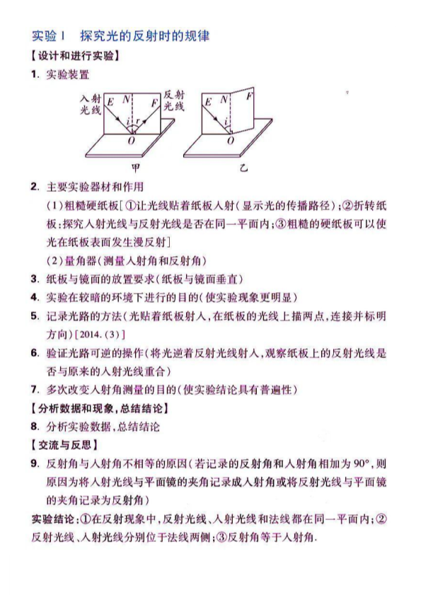 【初中物理】实验必考点大汇总，建议收藏！